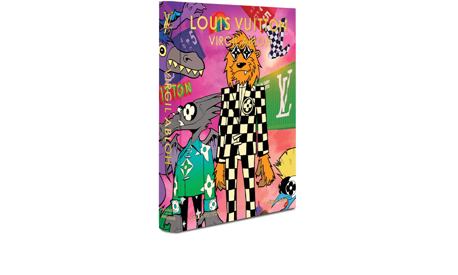 Assouline Louis Vuitton: Virgil Abloh (Classic Cartoon Cover) by Anders Christian Madsen