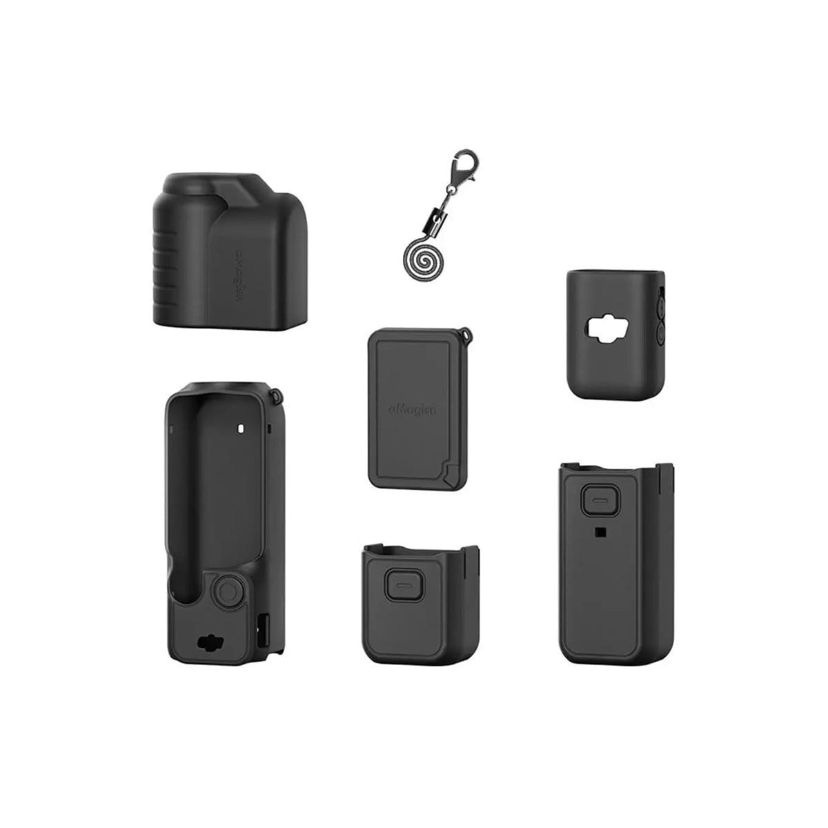 aMagisn silikondeksel 6i1 til DJI Osmo Pocket 3 - Svart