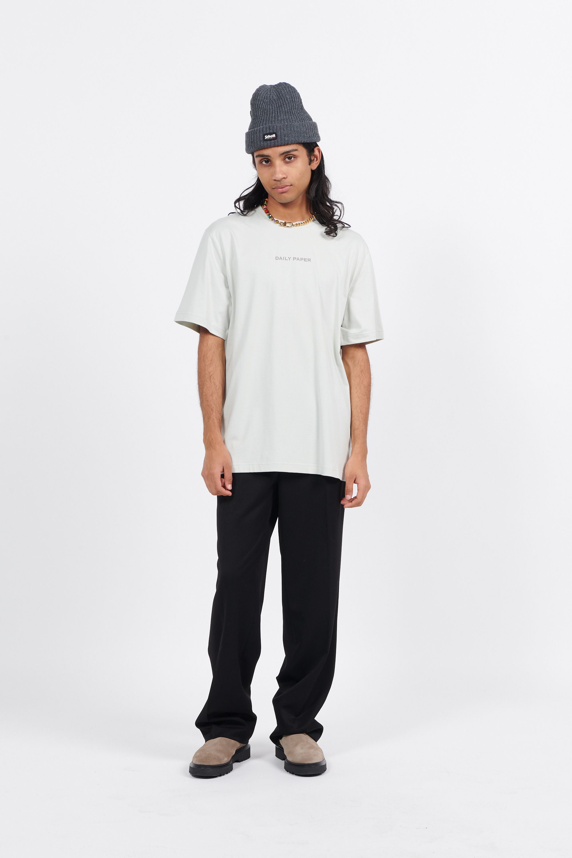 Daily Paper T-shirt etype ss t-shirt Gris