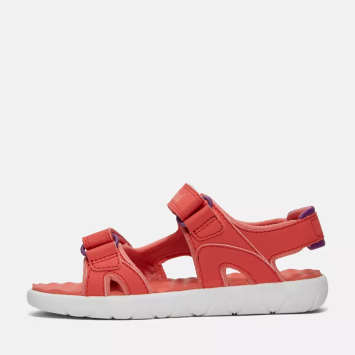 Sandales à double bride Perkins Row junior en rose