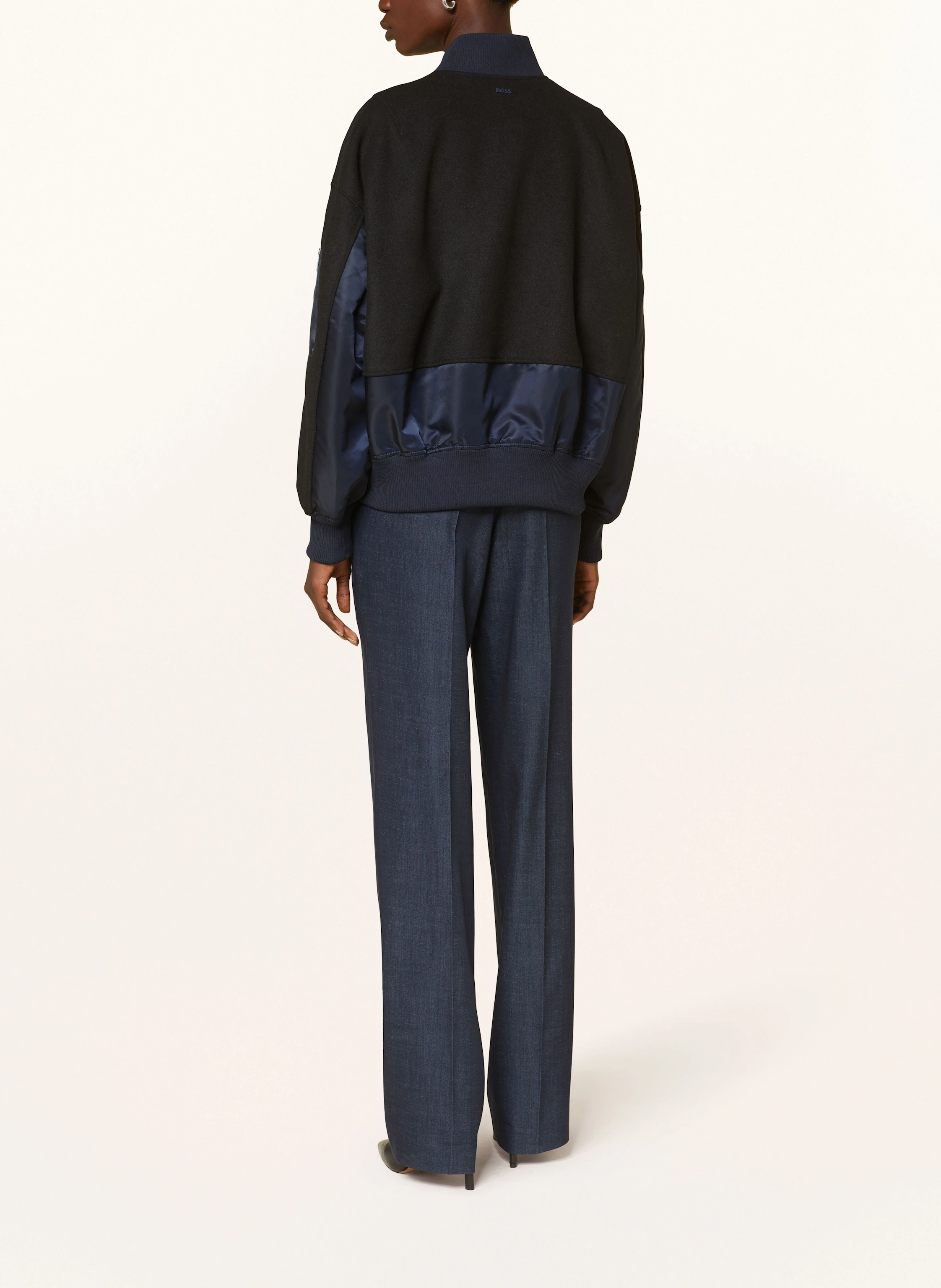 BOSS Blouson PAMILANO im Materialmix