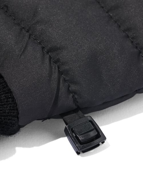 moufles femme imperméable noir