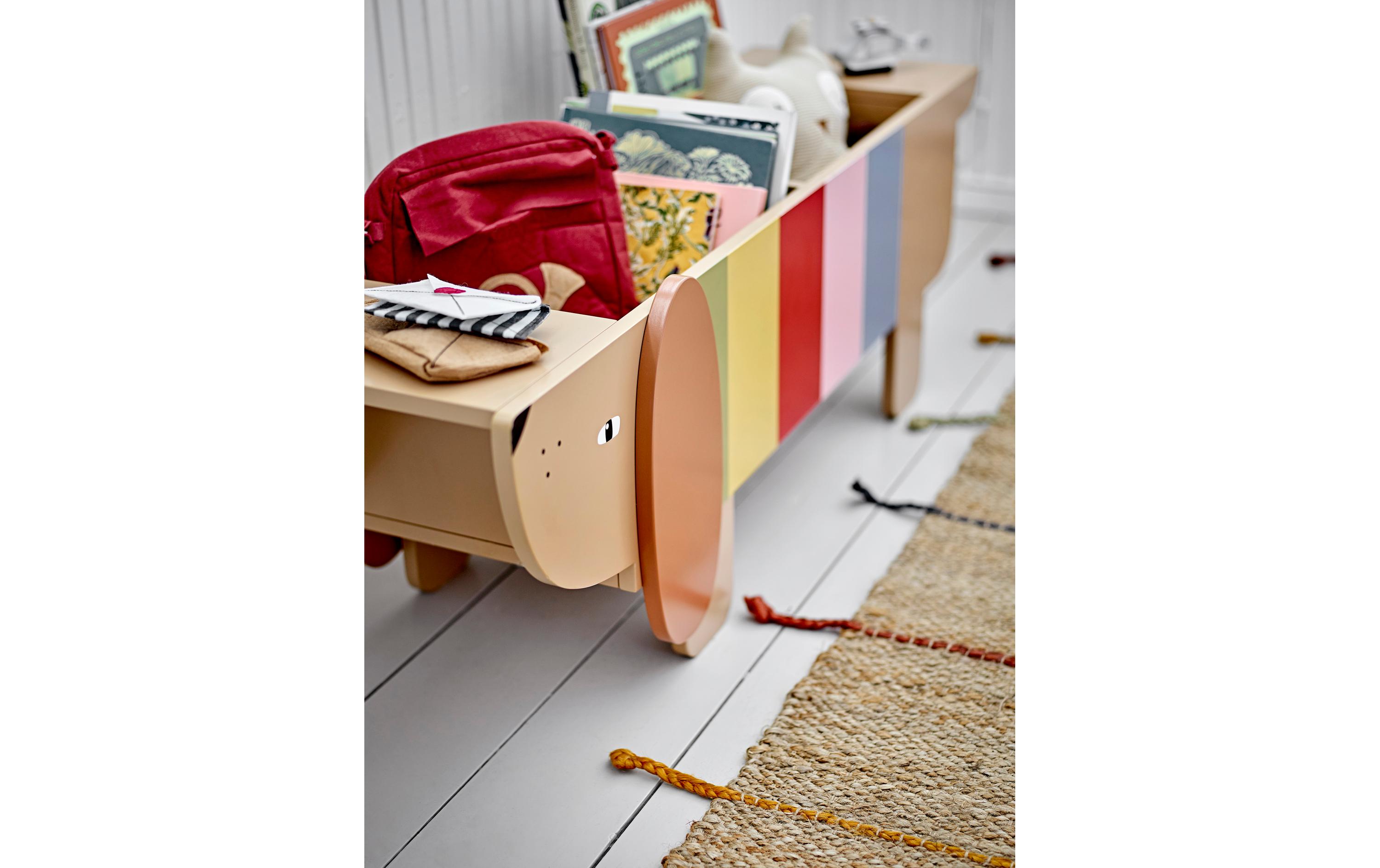 Bücherregal Charlie Braun, MDF<br>Bücherständer