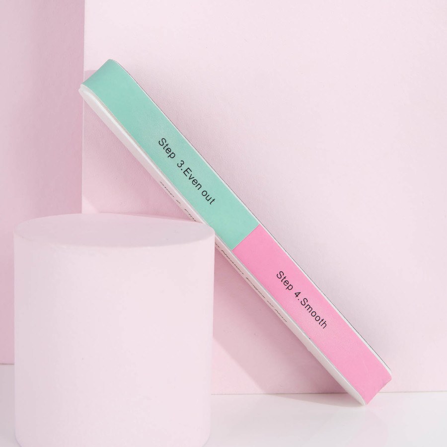 Brushworks 6 Sided Nail File Shape & Shine 1pcs