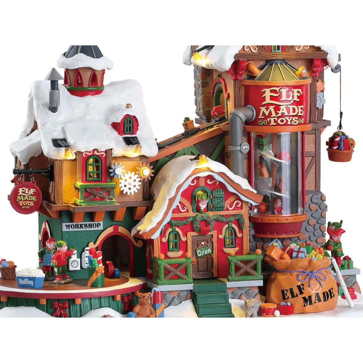 Lemax Usine de Jouets Elfes 4.5V