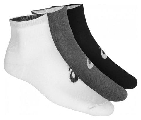 Pack de 3 Paires de chaussettes Asics Quarter Multicolor Unisex