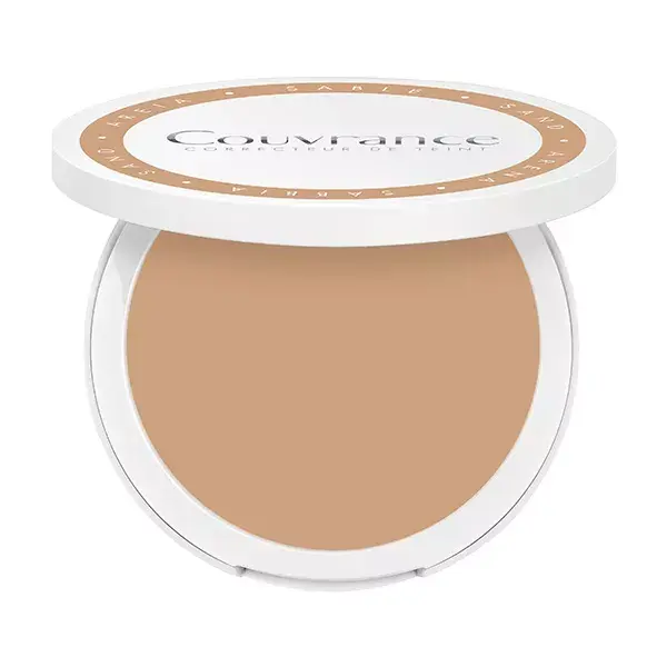 Avène Couvrance Base Compacta Cremosa Acabamento Semimate Areia 8,5g