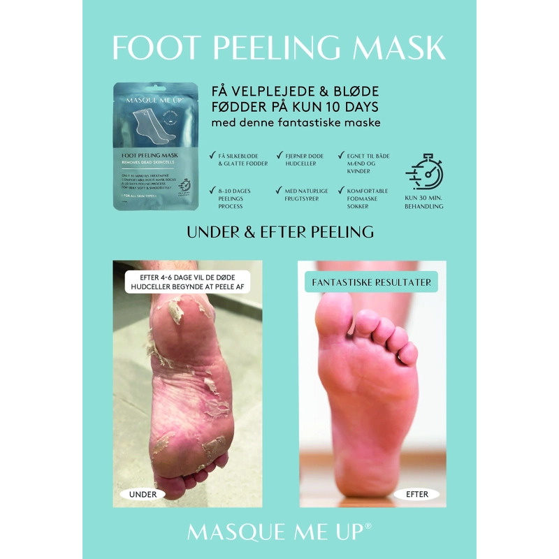 Masque Me Up Foot Peeling Mask 1 Pair