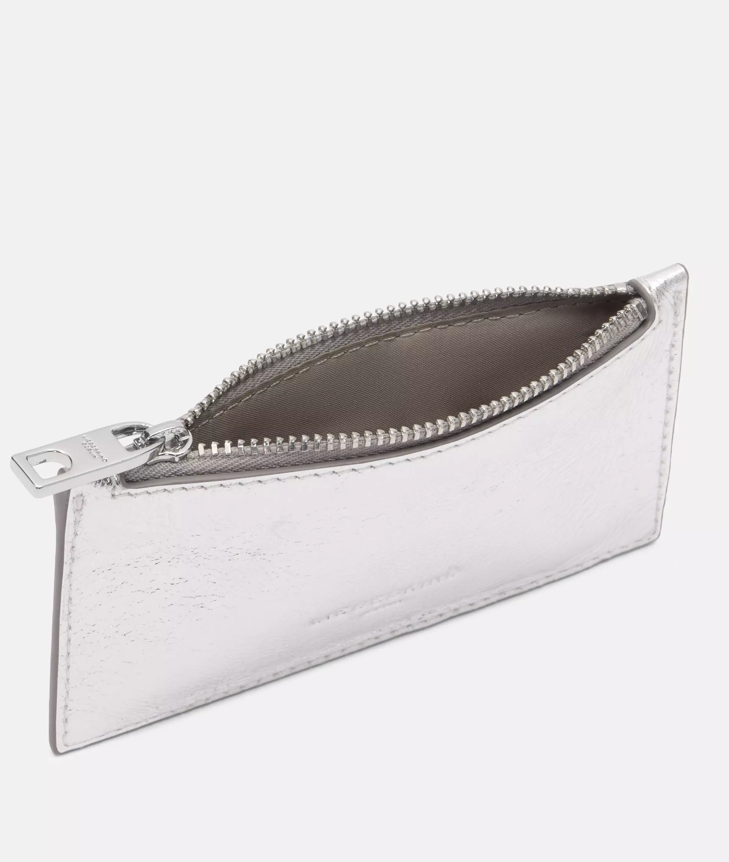 Lou Wallet XS Small card holder with metallic finish