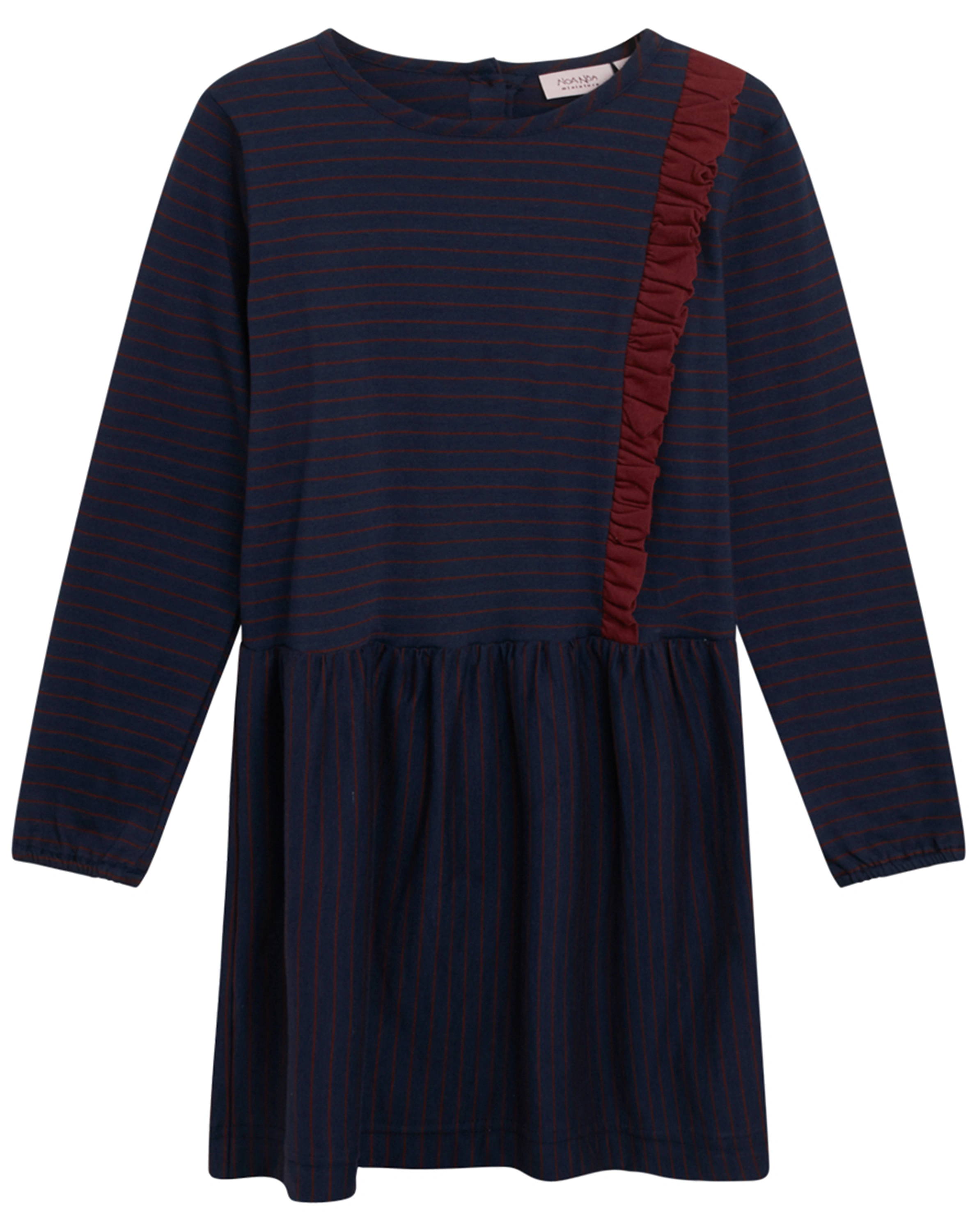 Langarm-Kleid EMILIA in cherry mahogany