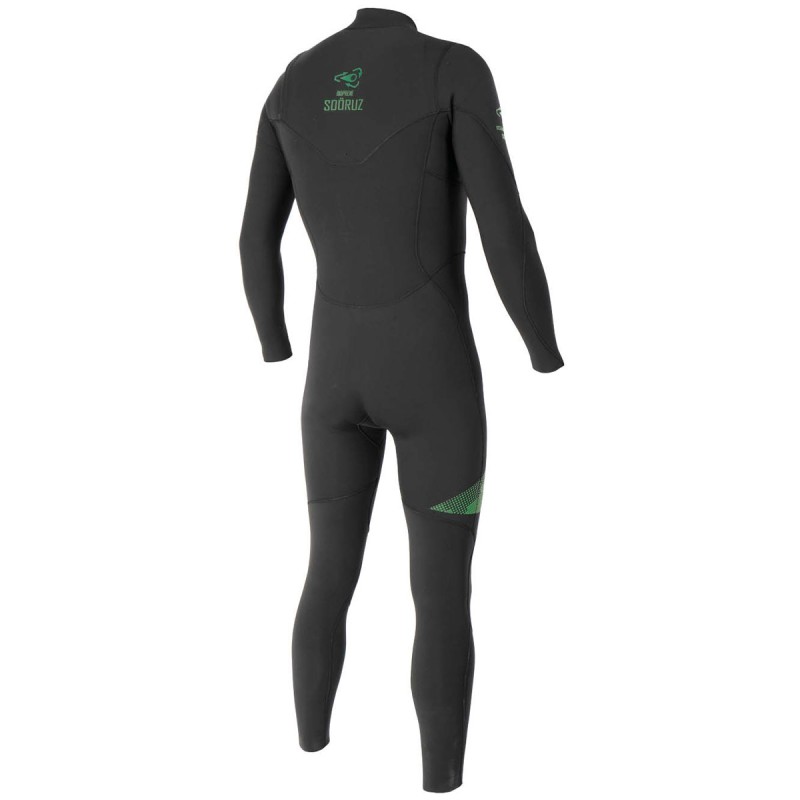 Combinaison Sooruz Fullsuit 3/2 CZ Green Line Bioprene 2020 - The Corner Shop