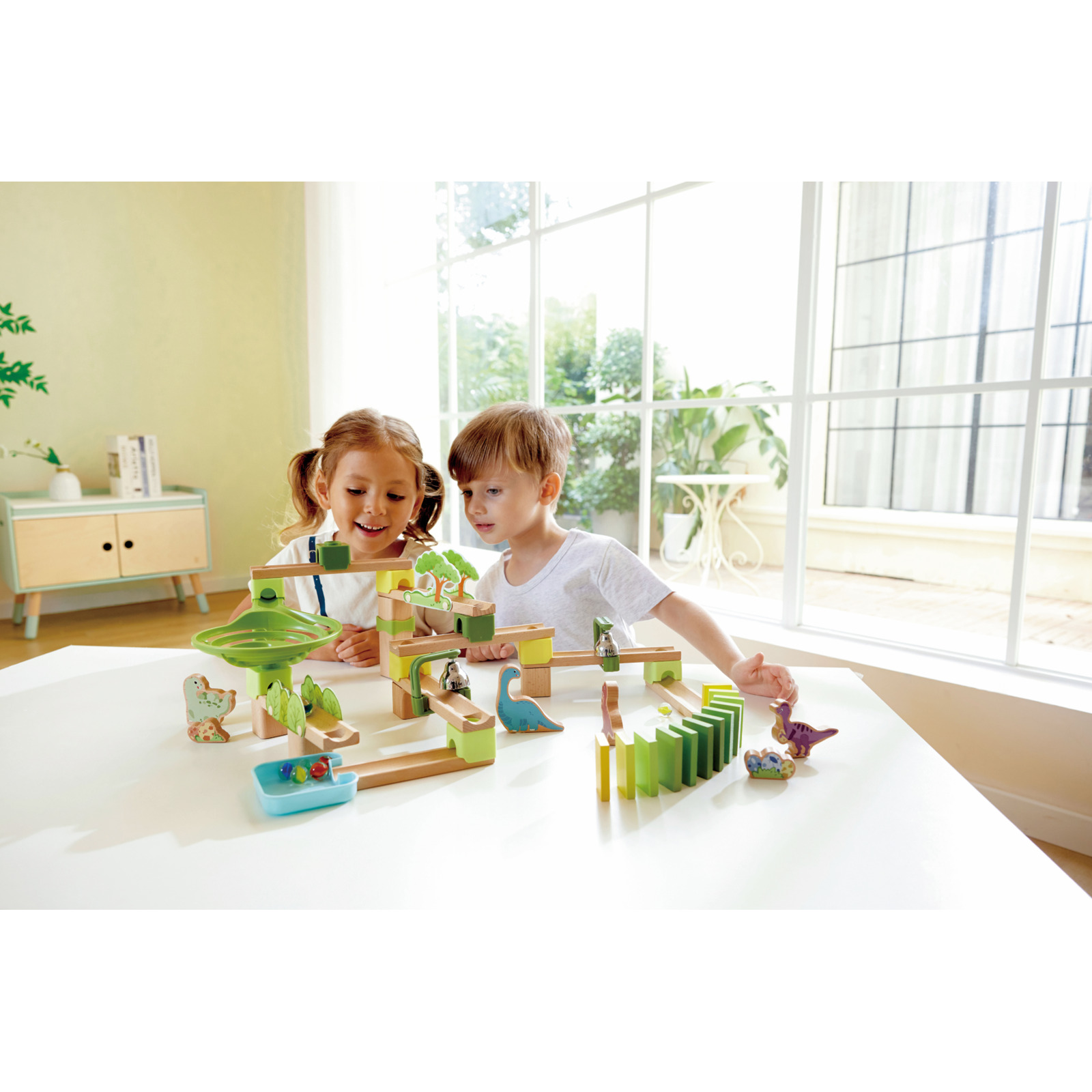 Hape Toys Dino Adventure Marble Run Kugelbahn