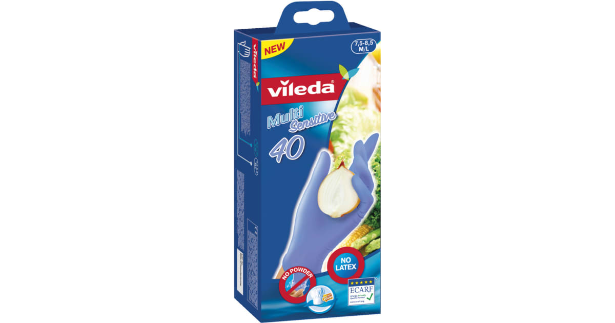 VILEDA Multi Sensitive Einmalhandschuhe Gr. S/M