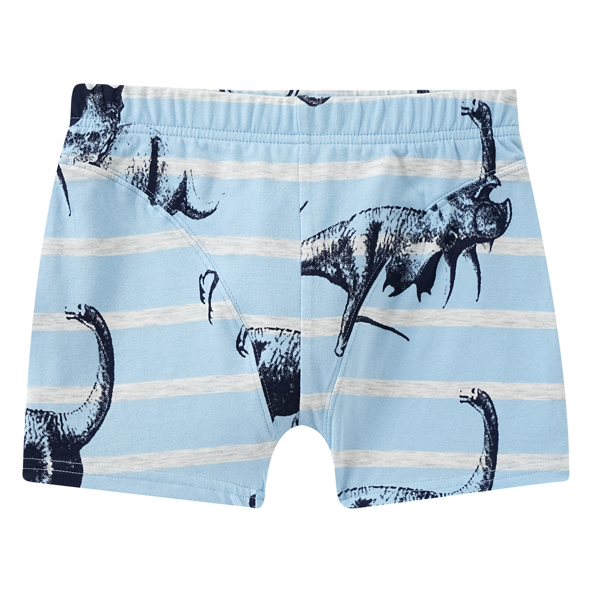Yigga 3 Jungen Boxer im Set hellblau / hellbraun / dunkelblau