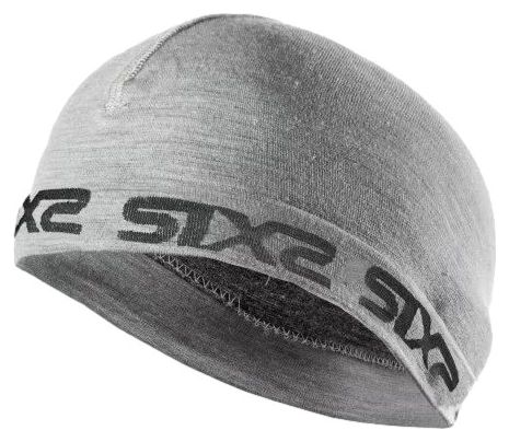 Sous Casque Sixs Wool Skull Mérinos Gris