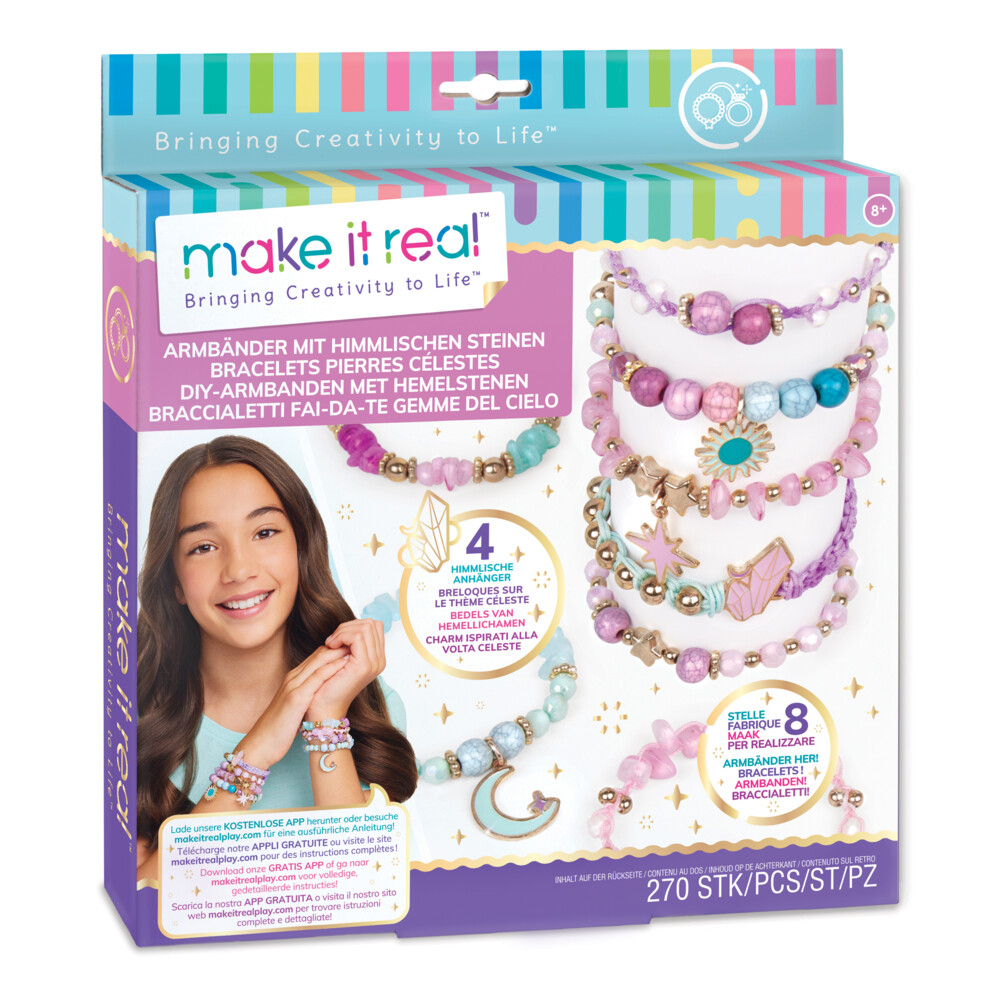 Make It Real Armbanden met Hemelstenen