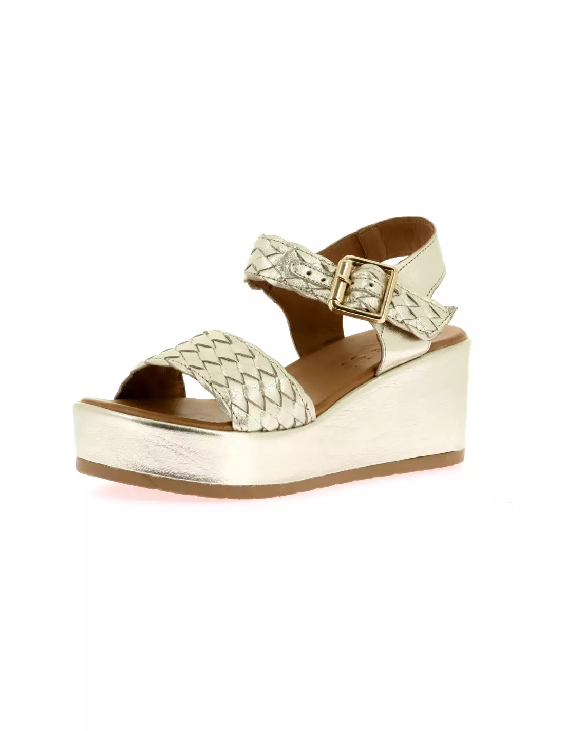 MAISON MANSA FACING - Sandales & nu-pieds Platine