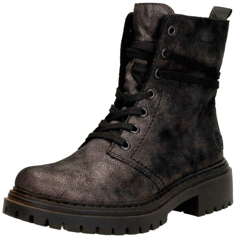 Rieker Veterschoenen Hoog brons