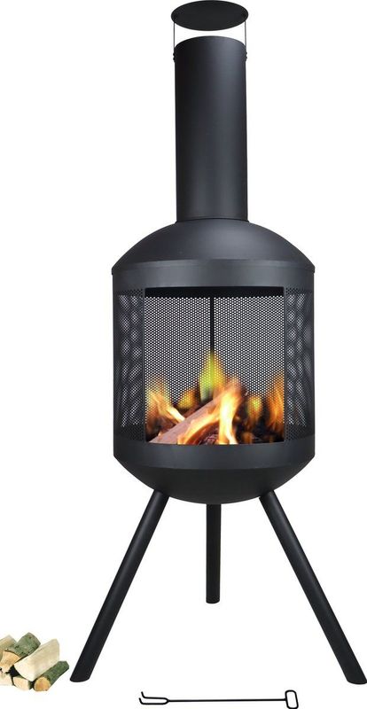 Sens-Line - Obelix firepit - Zwart - Tuinhaard