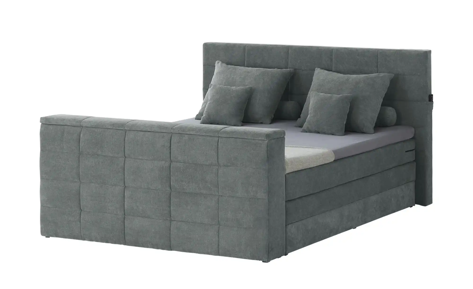 uno TV-Boxspringbett mit motorischer TV-Halterung Dillon