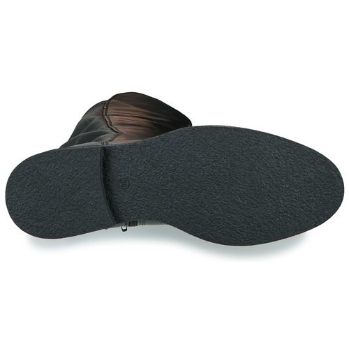 JB Martin - OLYMPE - VEAU NOIR / TOILE STRETCH NOIR