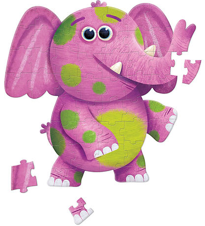 Crocodile Creek Puzzlespiel - 48 Teile - Jumbo-Elefant