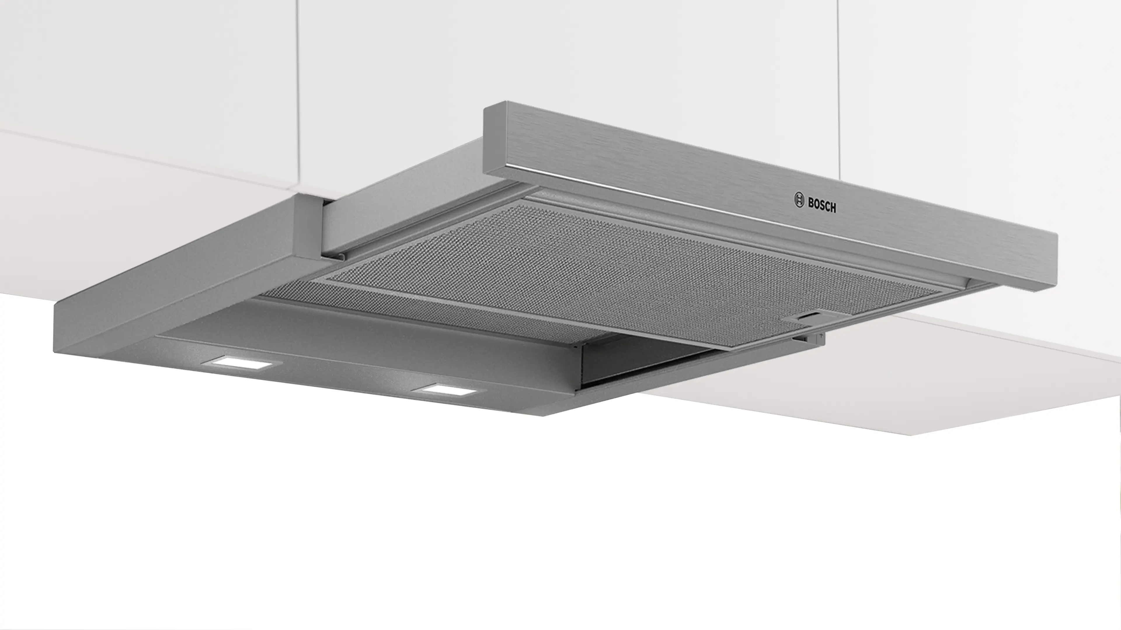 Serie 4 Vlakscherm afzuigkappen 60 cm Zilver metallic