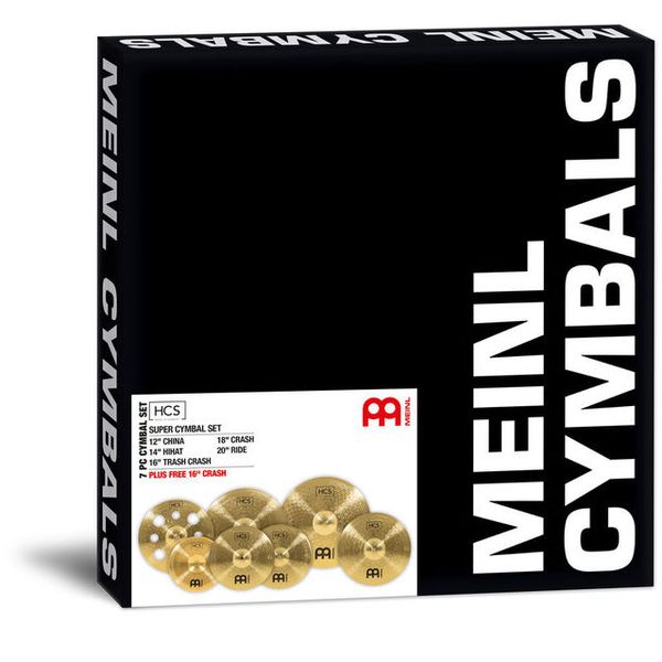 Meinl HCS Thomann ltd. Cymbal Set