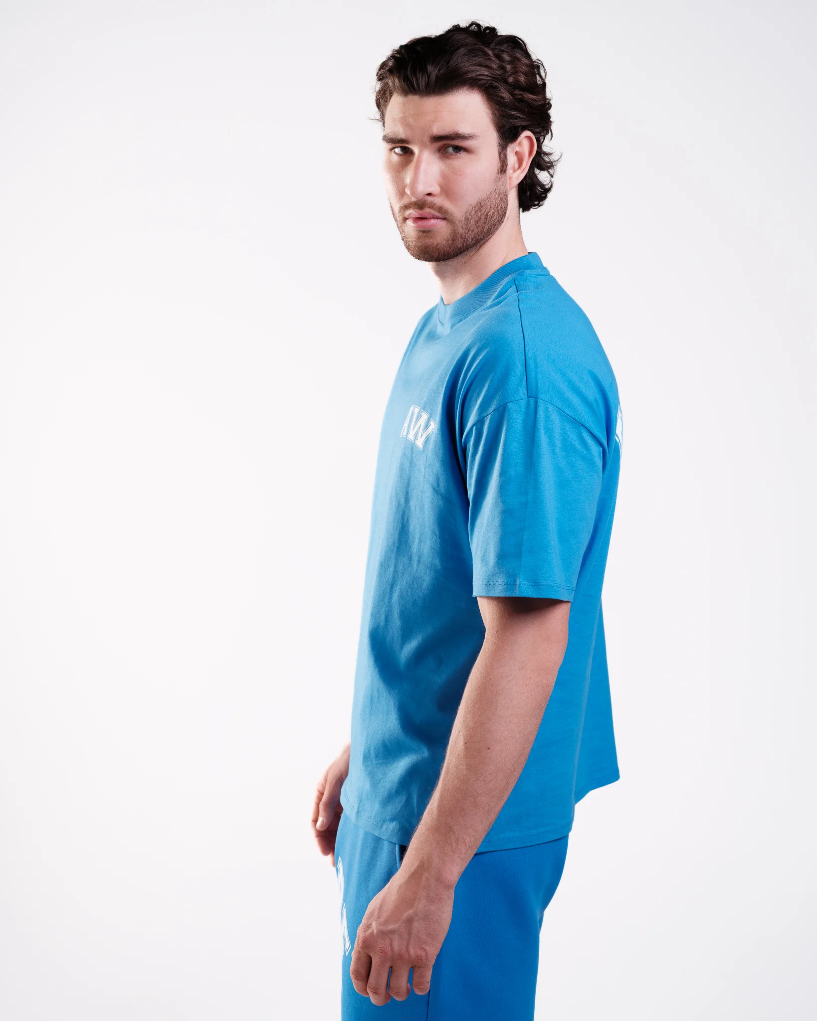AWARE Oversized Tee Cobalt Blue