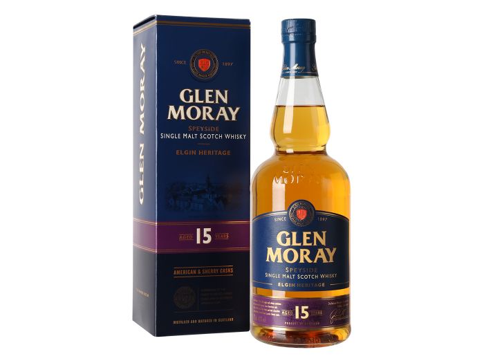 Whisky - Single Malt Glen Moray 15 ans Or