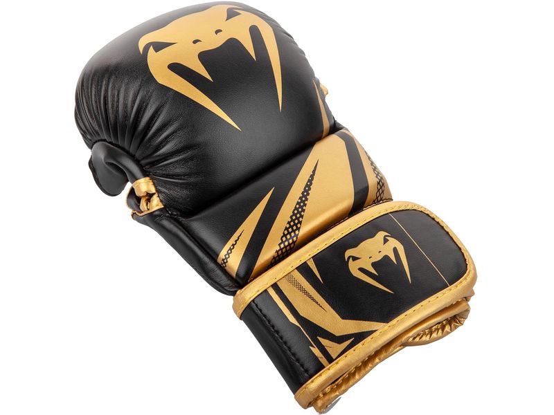 Venum Challenger 3.0 Sparring Gloves Gold/Schwarz, L-XL Handschuhe für MMA-Training