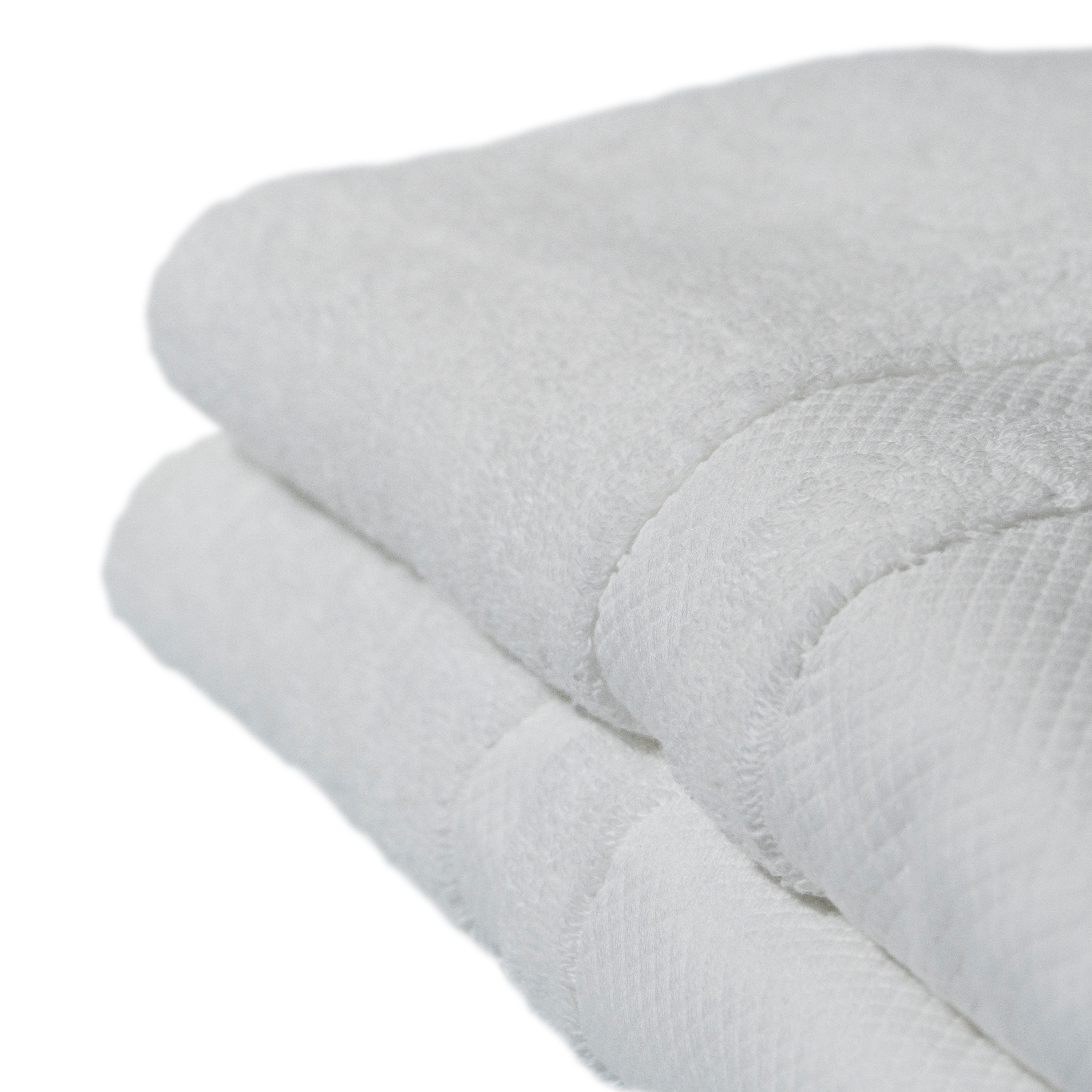 Duschtuch 70 x 140 cm 2er Set weiss