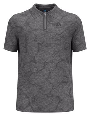 Polo Manches Courtes Odlo Ascent Chill-Tec Noir