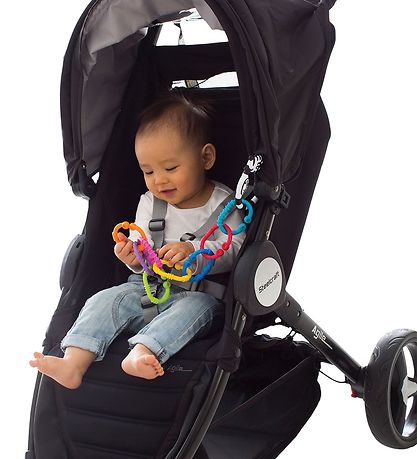 Playgro Oph?ngsringe - 9 stk - Zebra