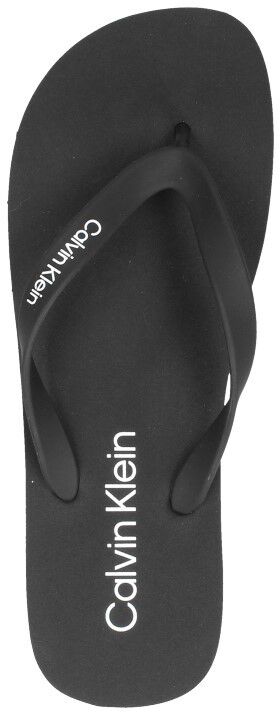 Calvin Klein Flip Flop Rubber zwart