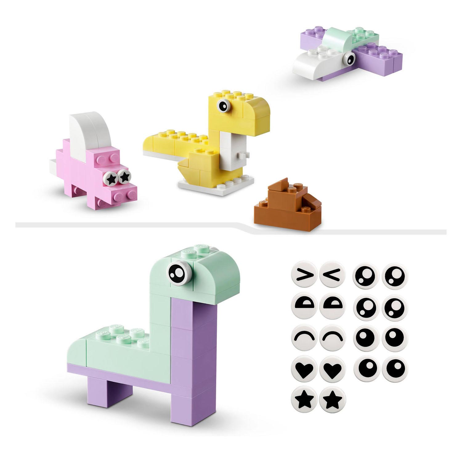 LEGO Classic 11028 Creatief Spelen met Pastelkleuren