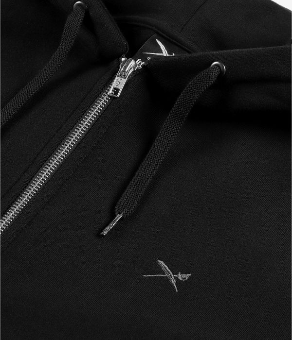 Iriedaily Mini Flag 2 Zip-Hoodie (uni black)