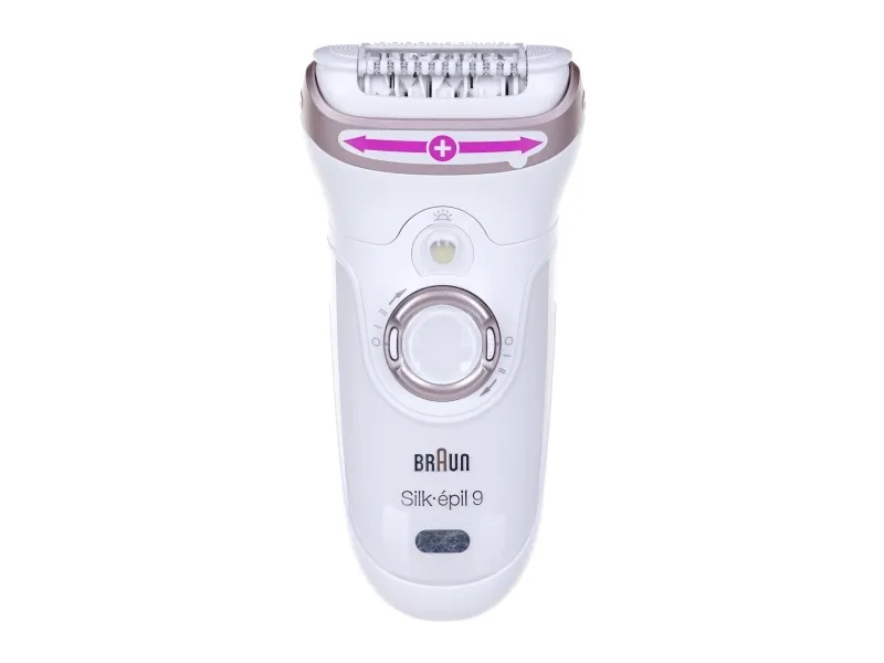 Braun Silk-épil 9 Epilierer -870 Senso Smart, Lyserød, Hvid, 40 pincetter, Batteri, Indbygget batteri, Lithium-Ion (Li-Ion), 12 V
