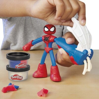 Play-Doh Spider-Man Thwip Squisher Lekesett