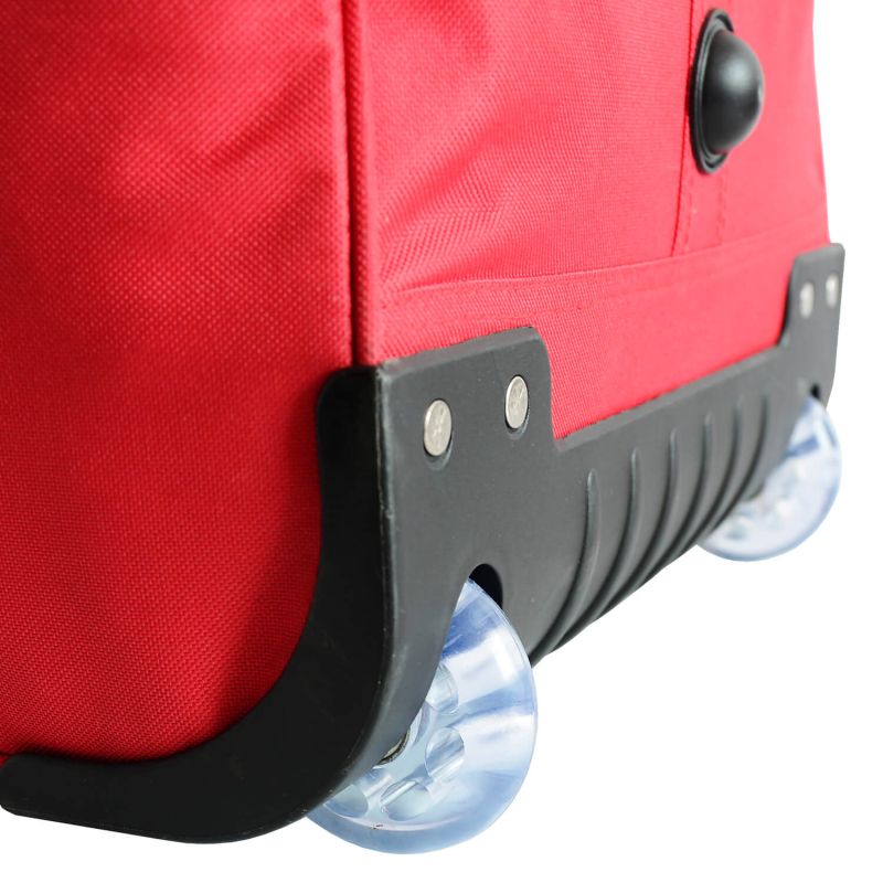 Sac de voyage à roues 23782 84 cm Rouge