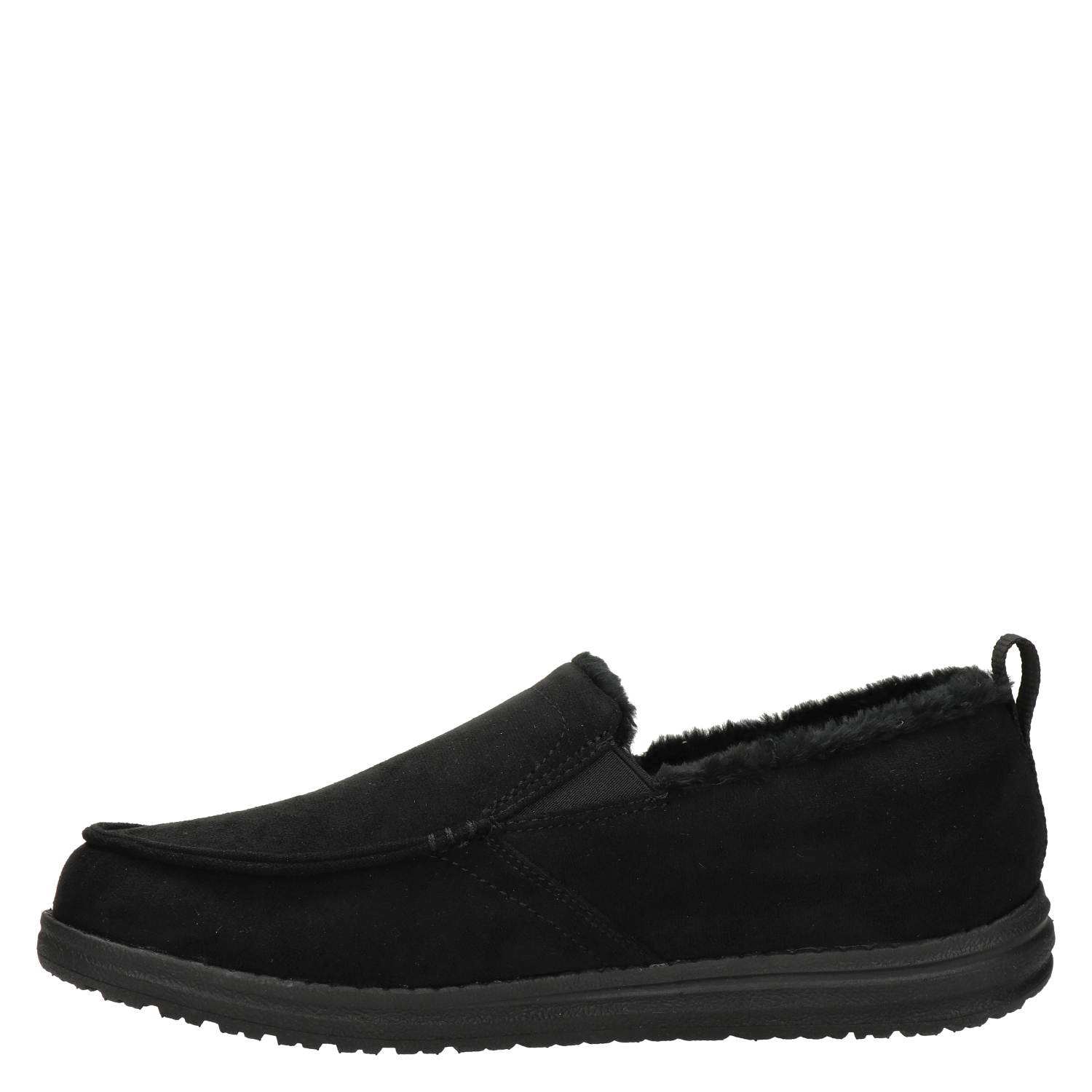 Melson heren pantoffel Skechers Zwart