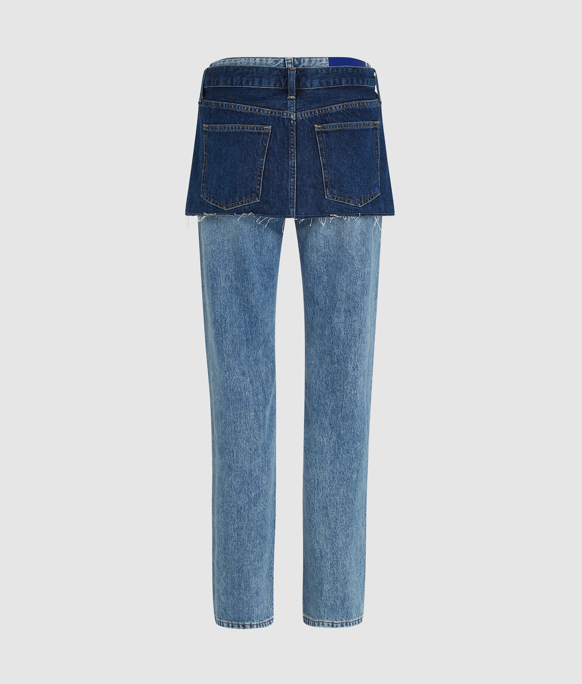 Rechte Jeans met laagjes