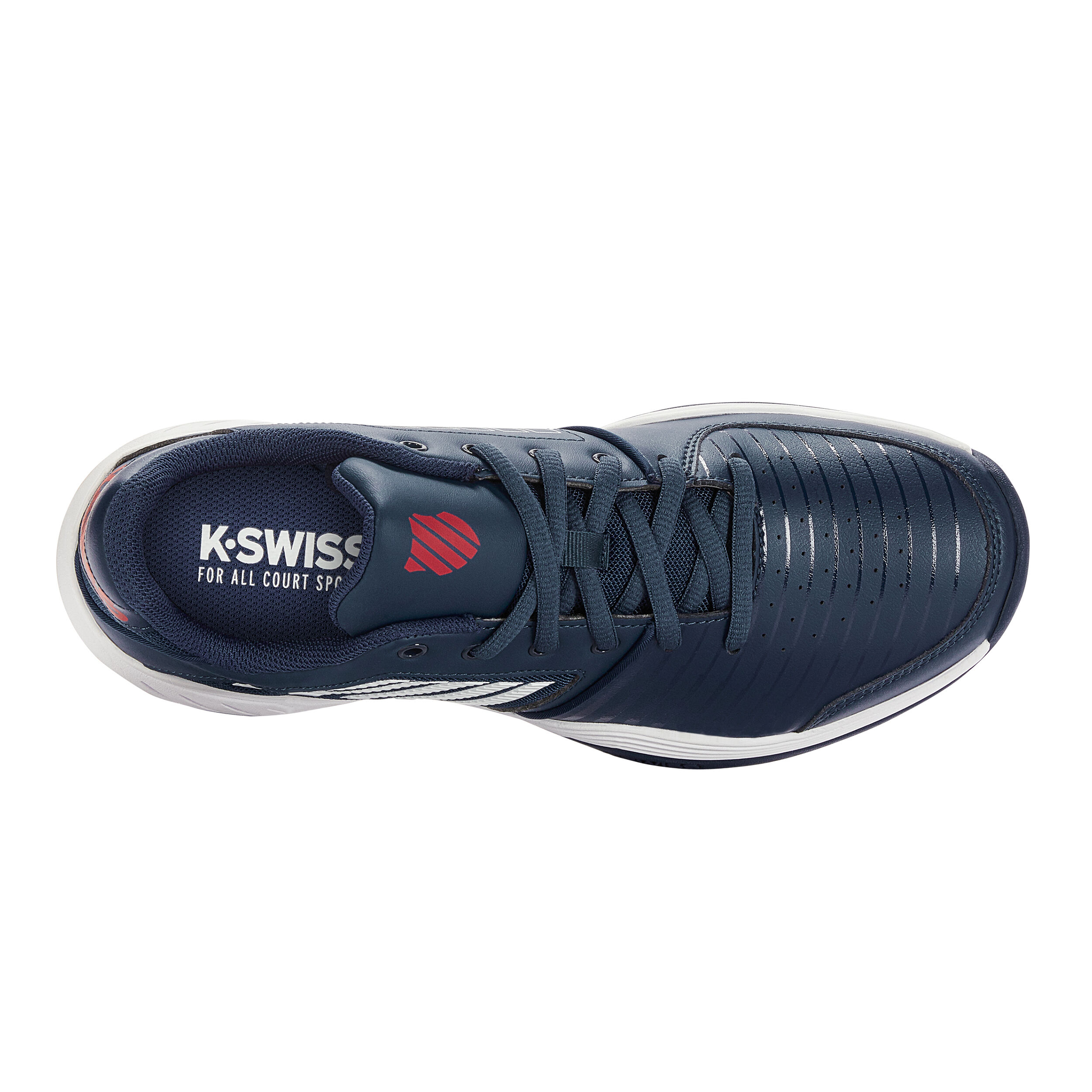 K-Swiss Court Express Chaussure Terre Battue Hommes - Bleu Foncé , Blanc