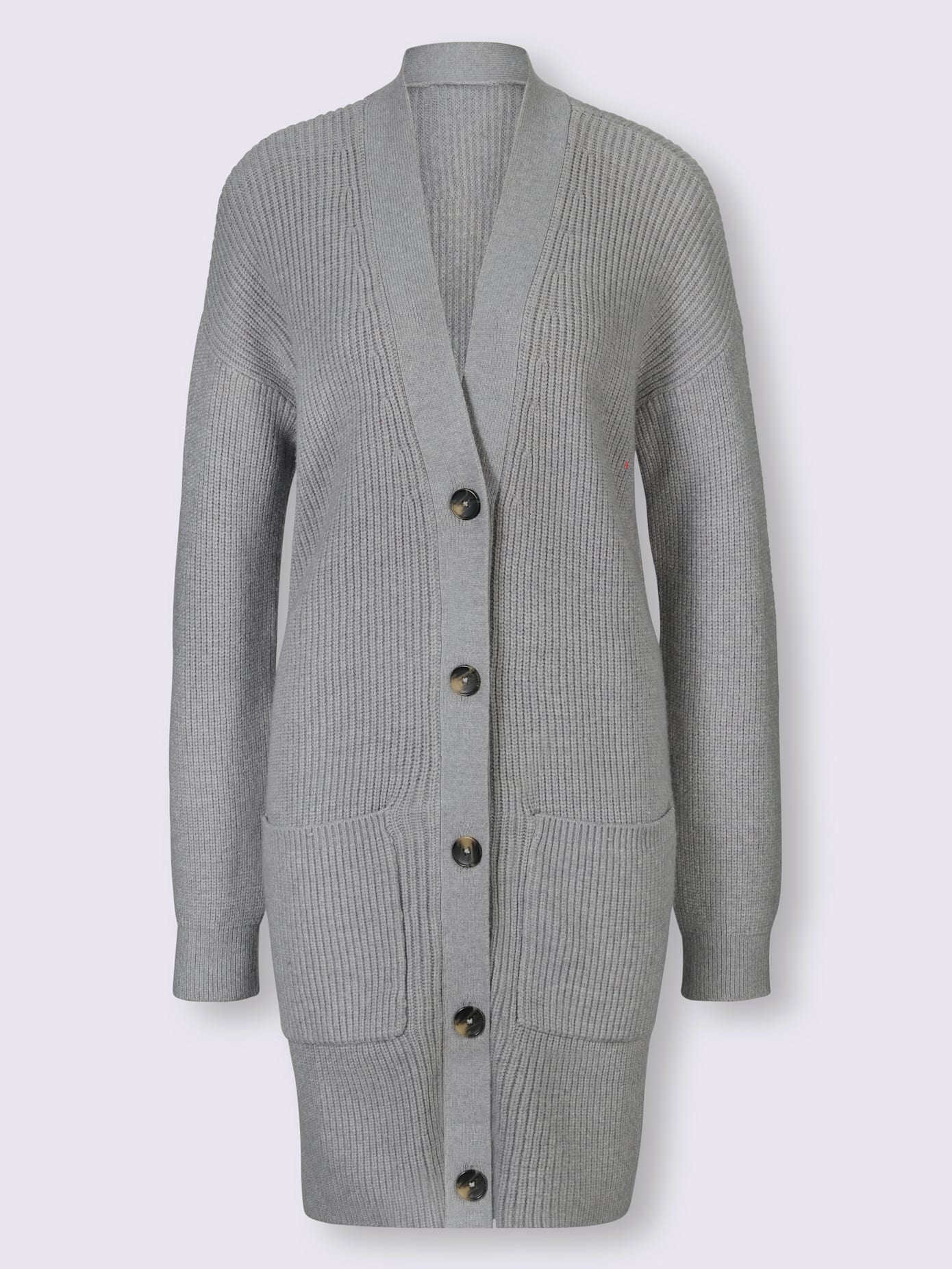 Veste en tricot 2 poches plaquées