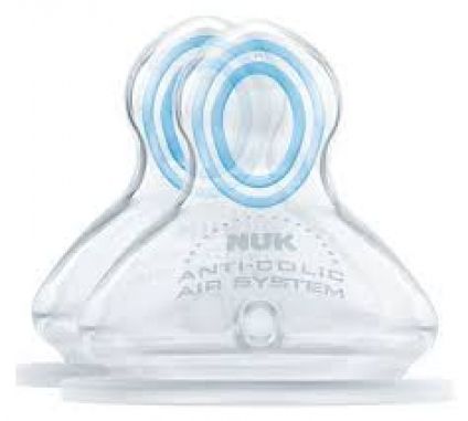 TETINE EN SILICONE 1ER AGE - Transparent