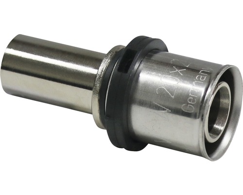 Perspassing overgang TH en U-profiel 20 x 2 - 18 mm op koperen en composiet buis