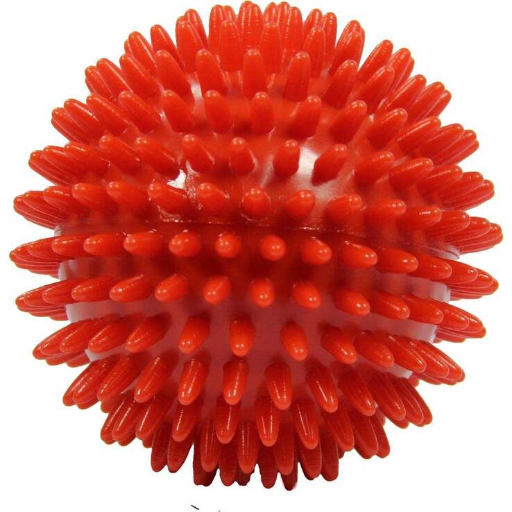 Massageball Igelball 9 cm rot, 1 St
