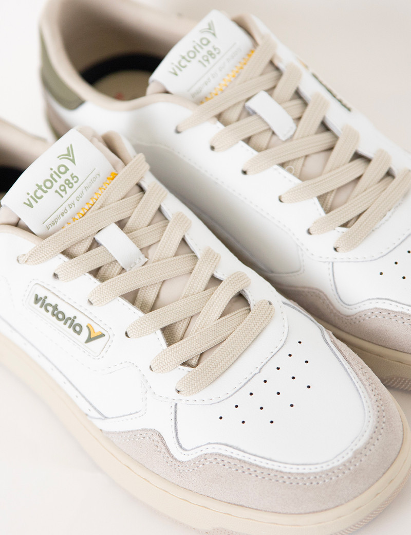 VICTORIA BASKETS HOMME C80 CLASSIC KAKI