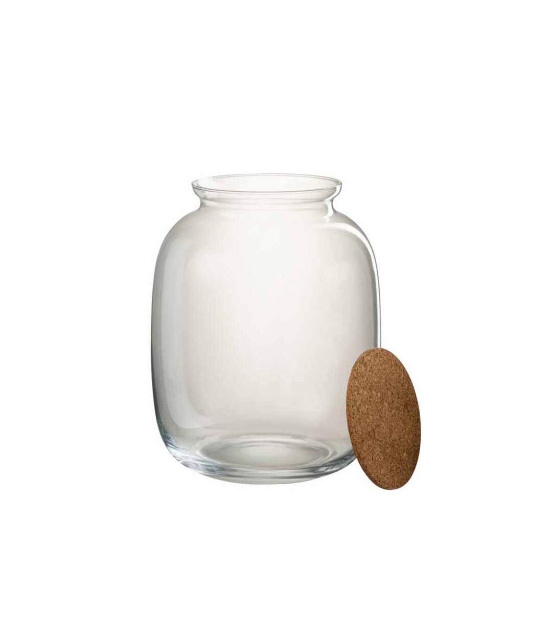 Paris Prix - Pot Déco En Verre roxy 31cm Transparent