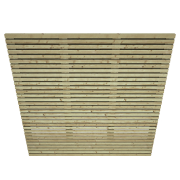 Schutting Andalusië grenen hout 180 x 180 cm